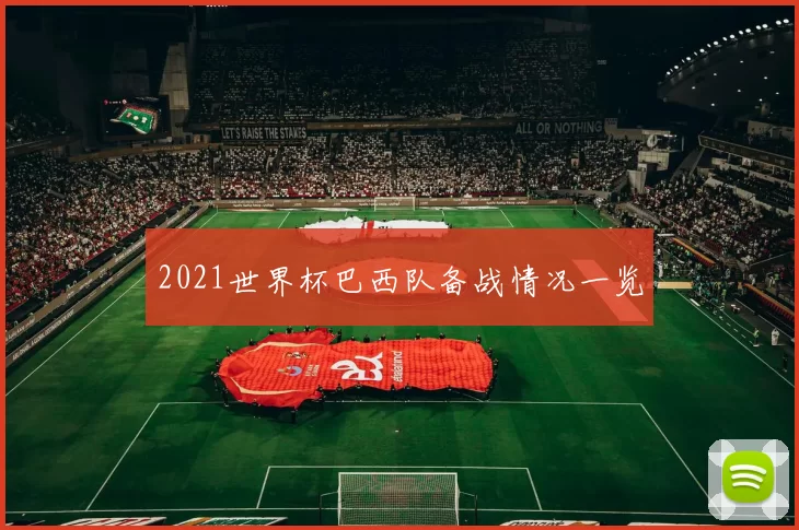 2021世界杯巴西队备战情况一览
