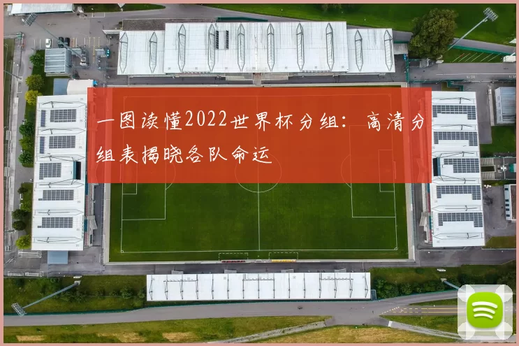一图读懂2022世界杯分组：高清分组表揭晓各队命运